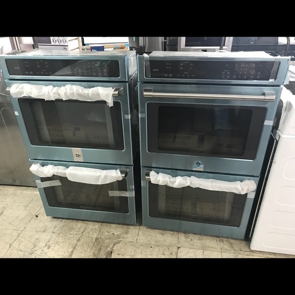 GE Cafe Series Double Convection Wall Oven - Picture 1 of 8
